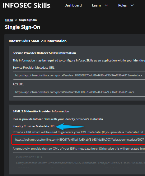 Azure AD SSO